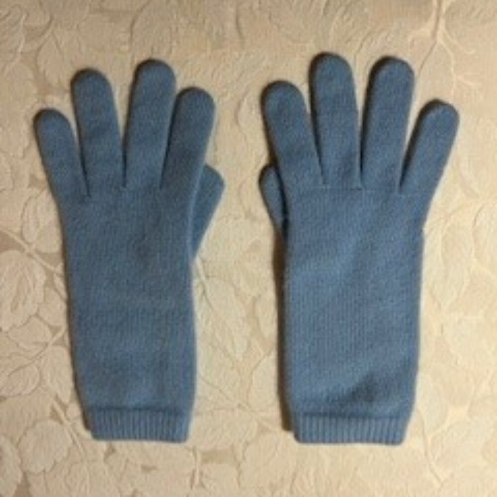 Ladies Portolano Blue Cashmere Gloves
